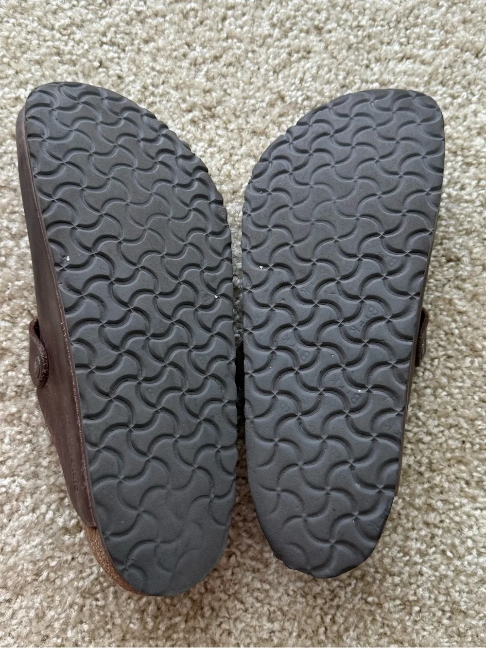 Birkenstock Boston Clog Habana Brown Oiled Leather EU 45 US 12 Sandals